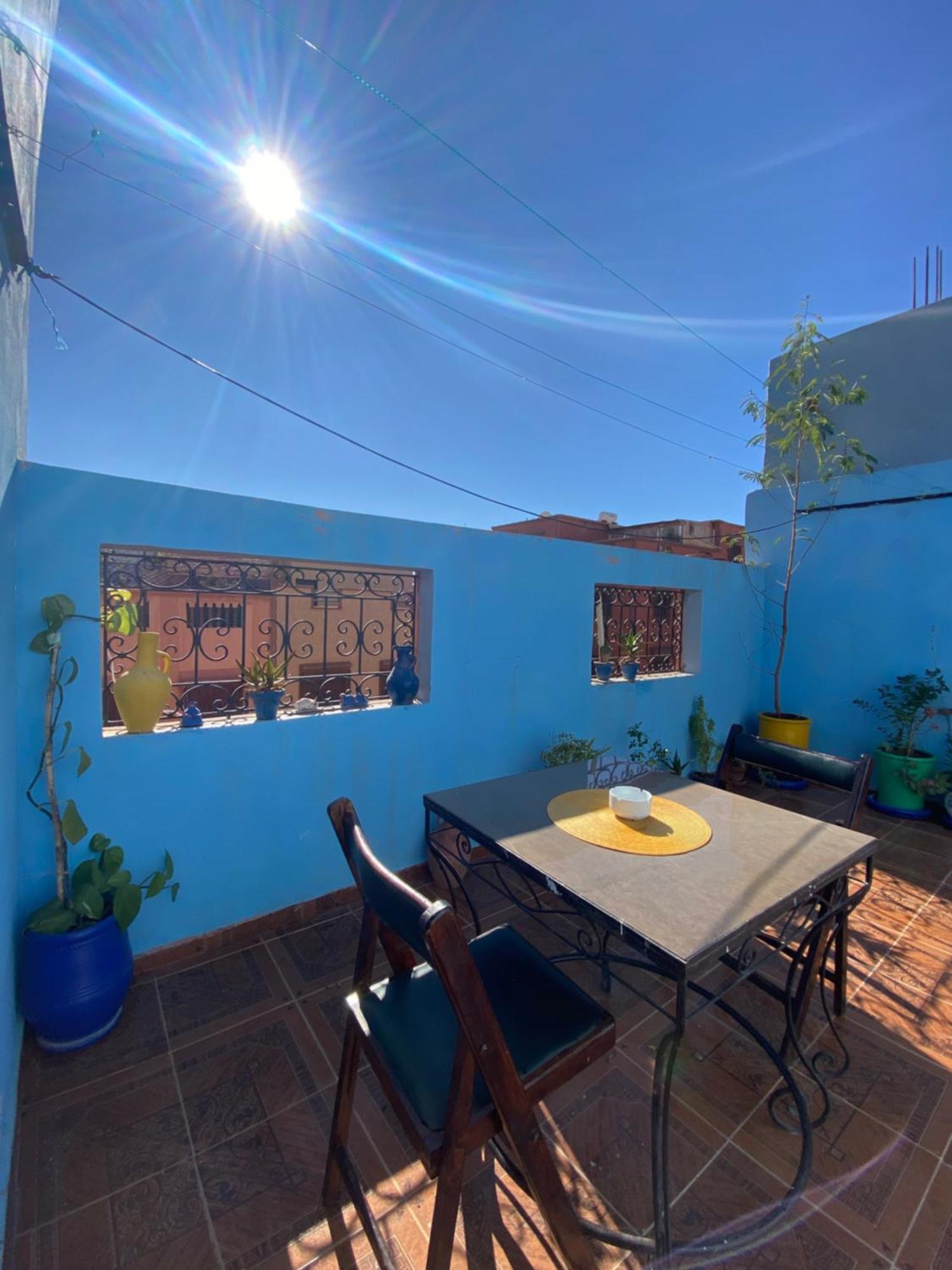 Calm Appartment Close To Airport Of Marrakech Маракеш Екстериор снимка